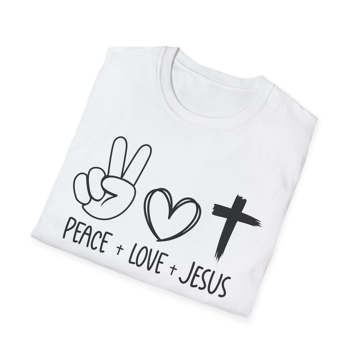 Peace, Love, Jesus T-Shirt