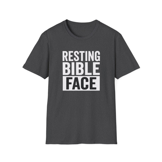 Resting Bible Face T-Shirt