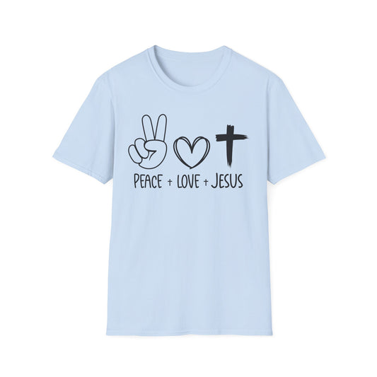 Peace, Love, Jesus T-Shirt