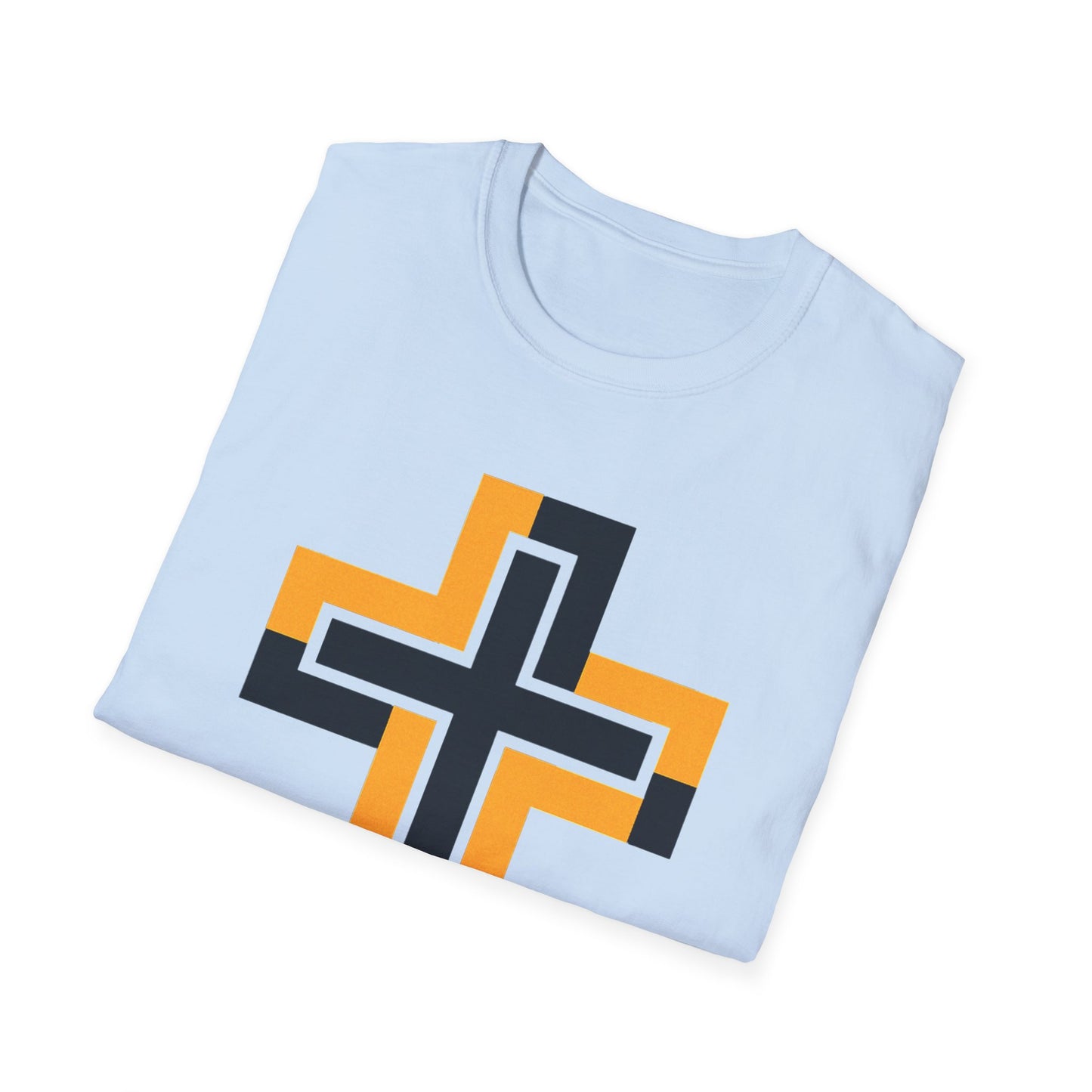Black & Yellow Cross T-Shirt