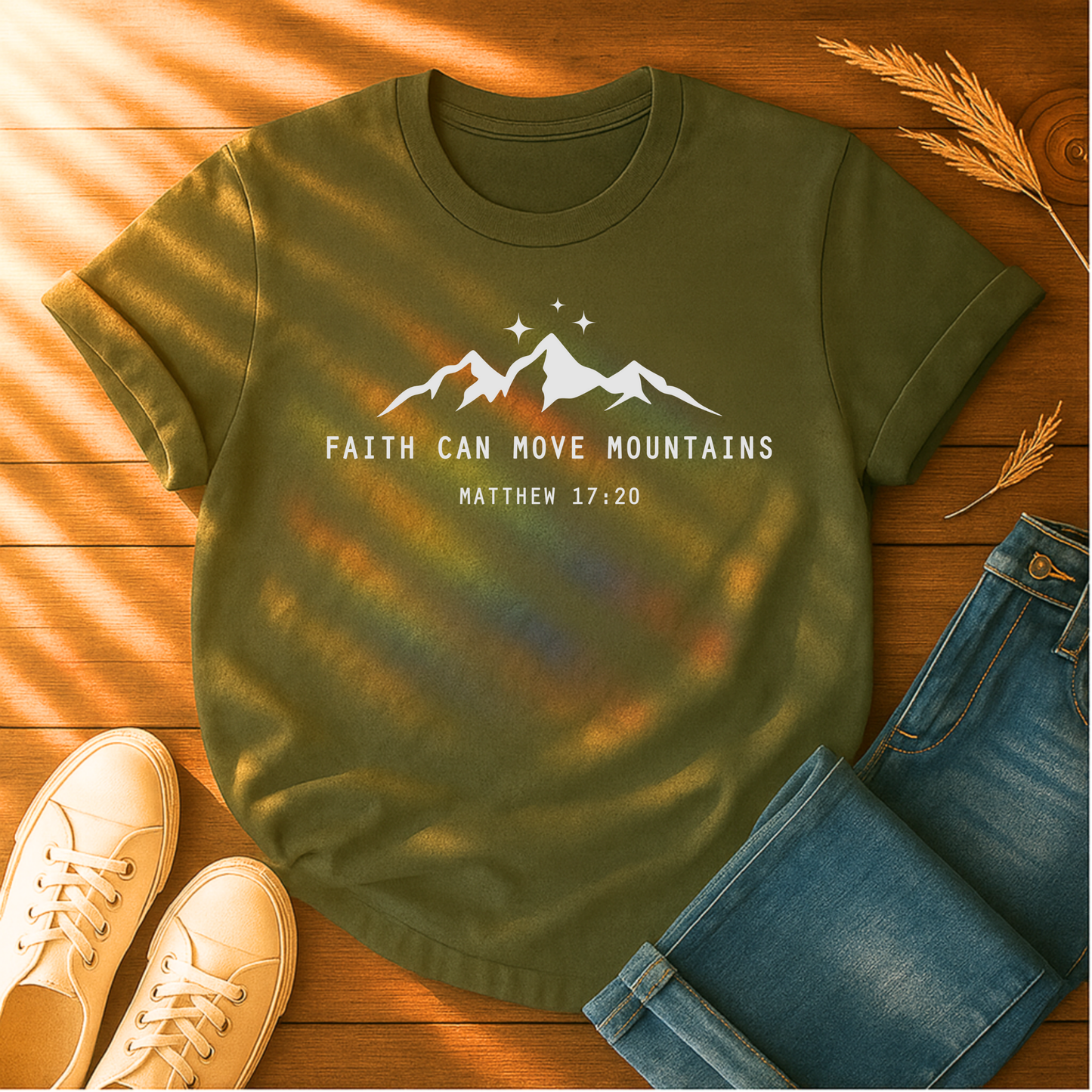 Faith Can Move Mountains T-Shirt