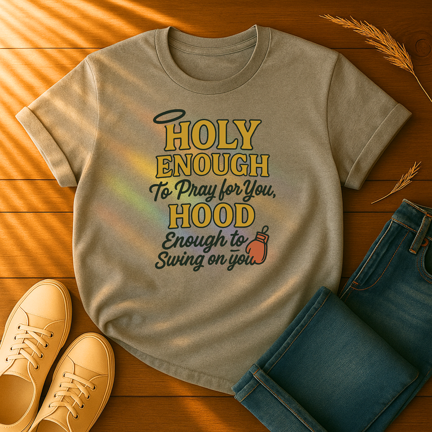 Holy Enough, Hood Enough T-Shirt