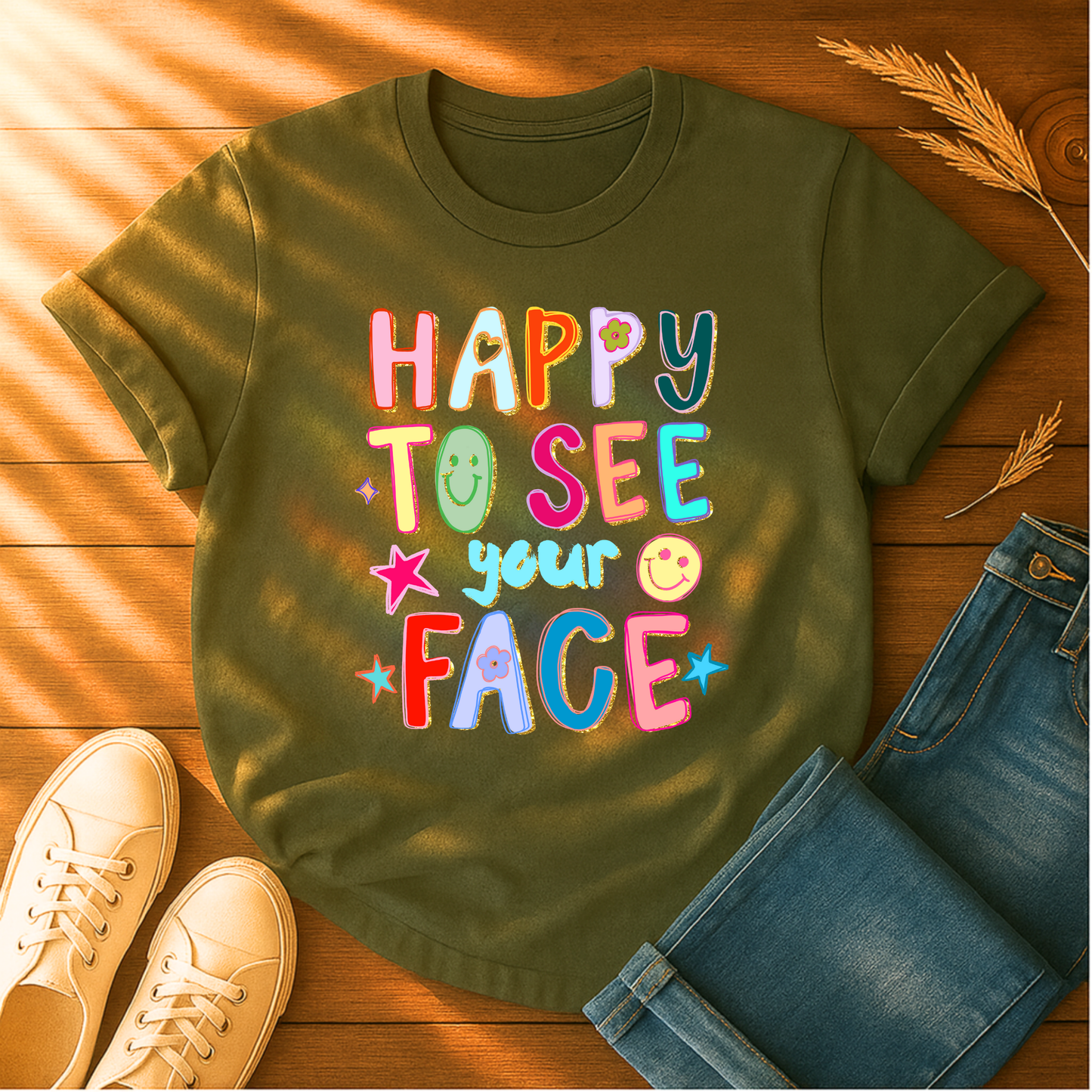 Happy To See Your Face T-Shirt
