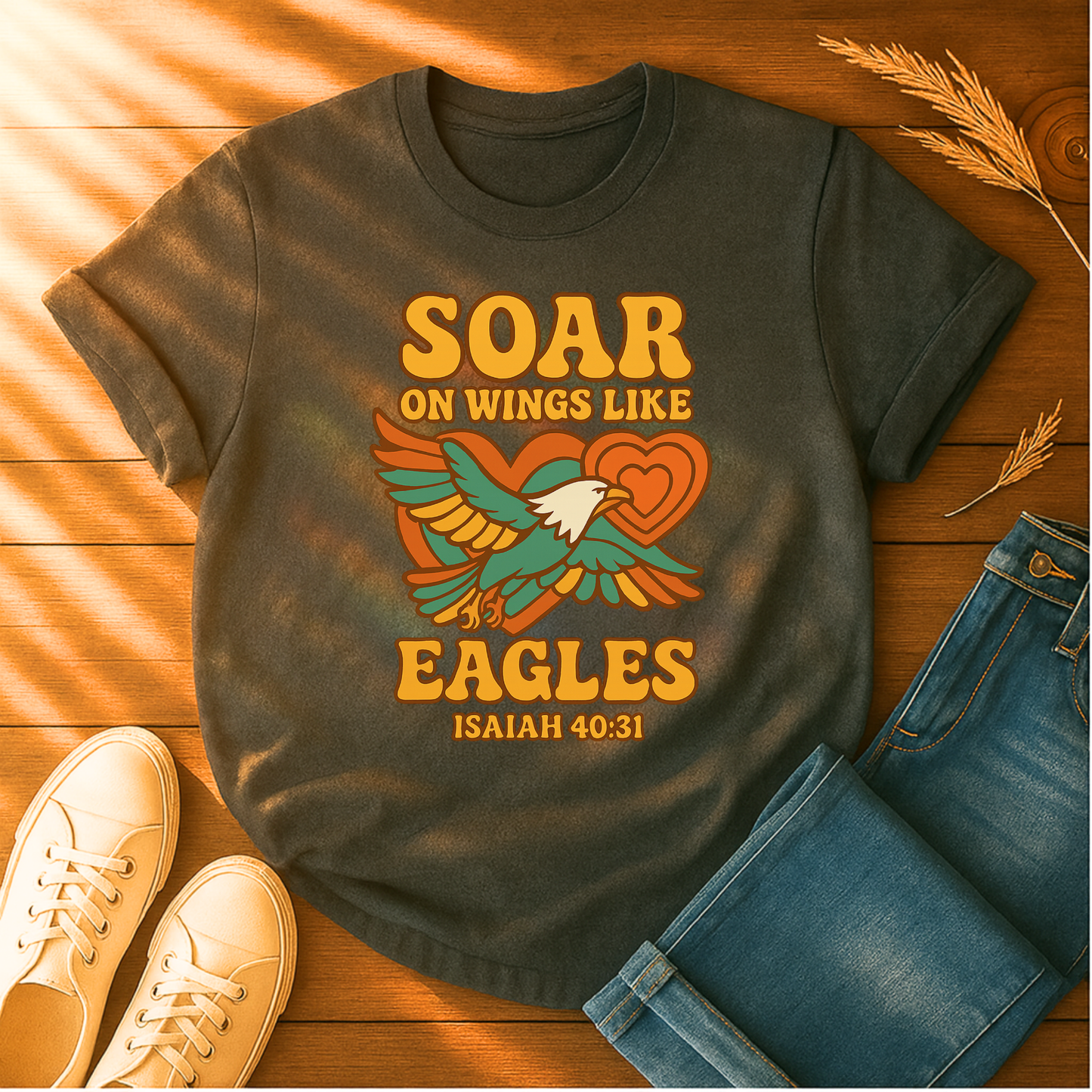 Soar on Wings Like Eagles T-Shirt