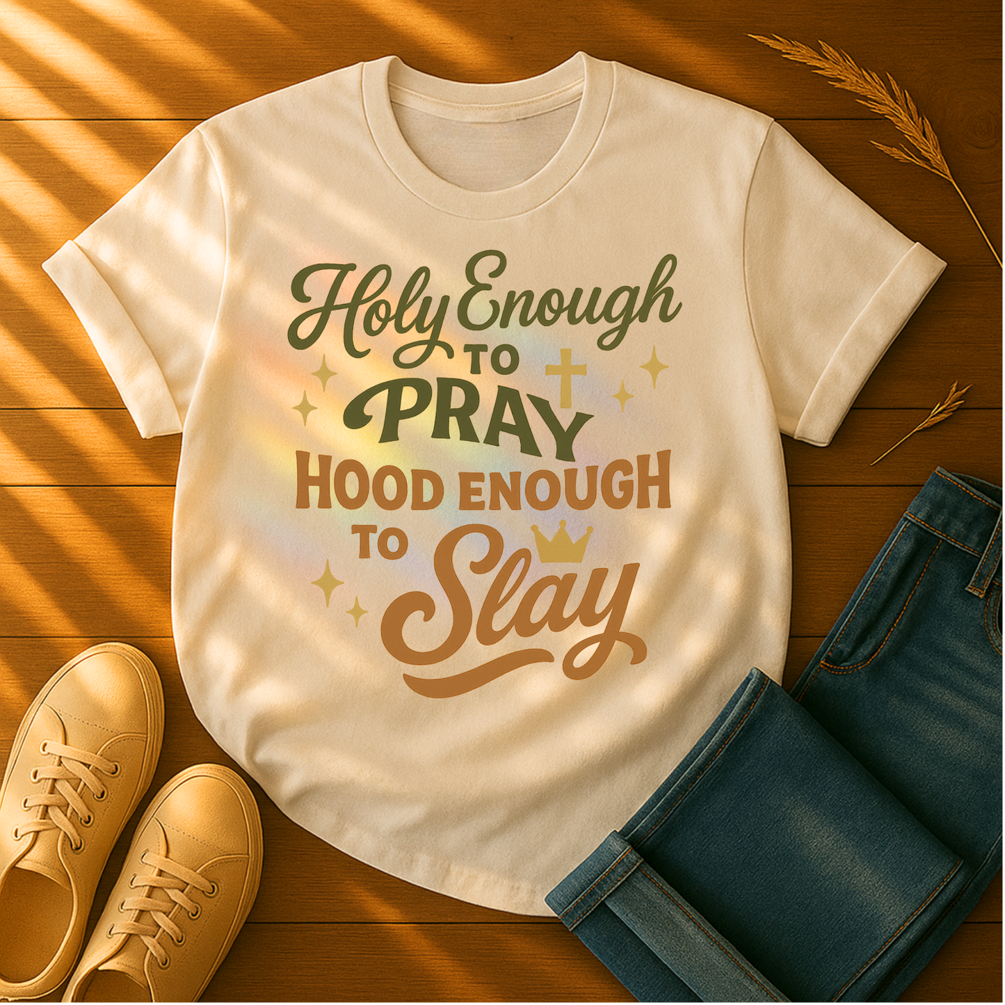 Holy Enough to Pray T-Shirt