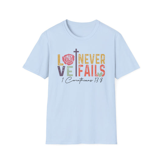 Love Never Fails T-Shirt