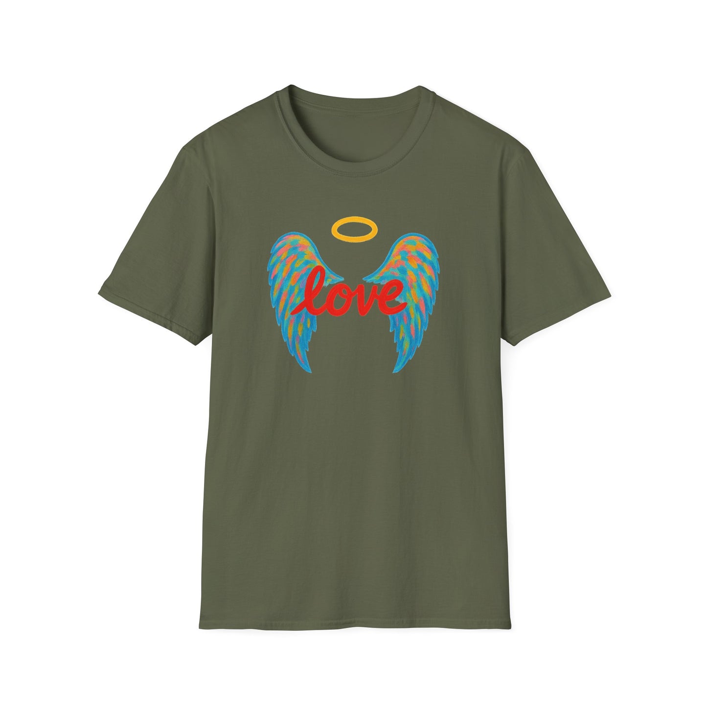 Love with Colorful Wings T-Shirt