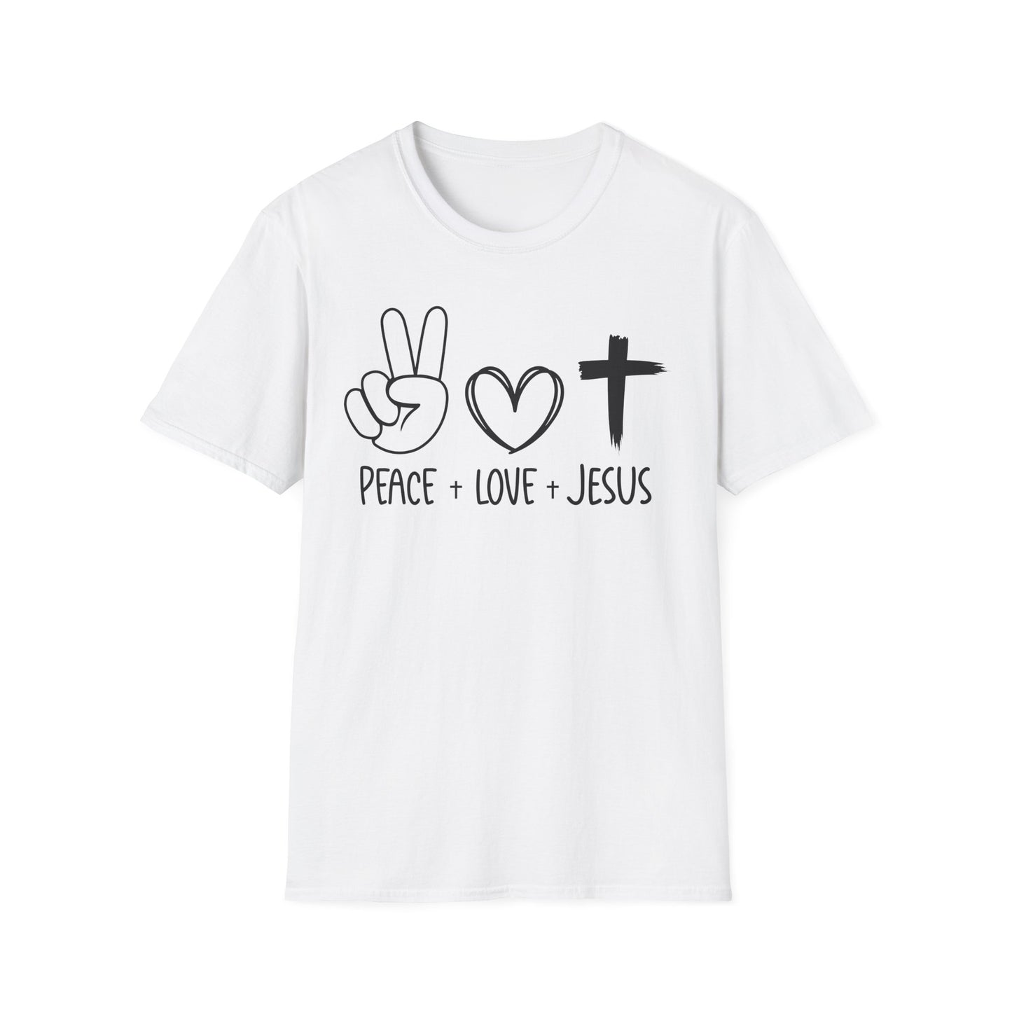 Peace, Love, Jesus T-Shirt