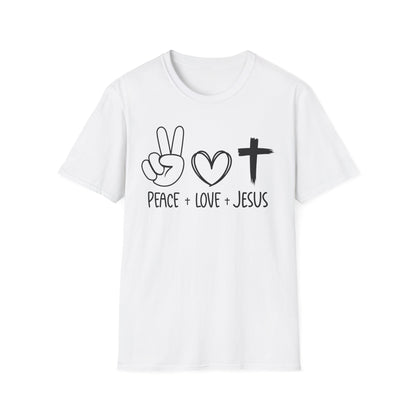 Peace, Love, Jesus T-Shirt