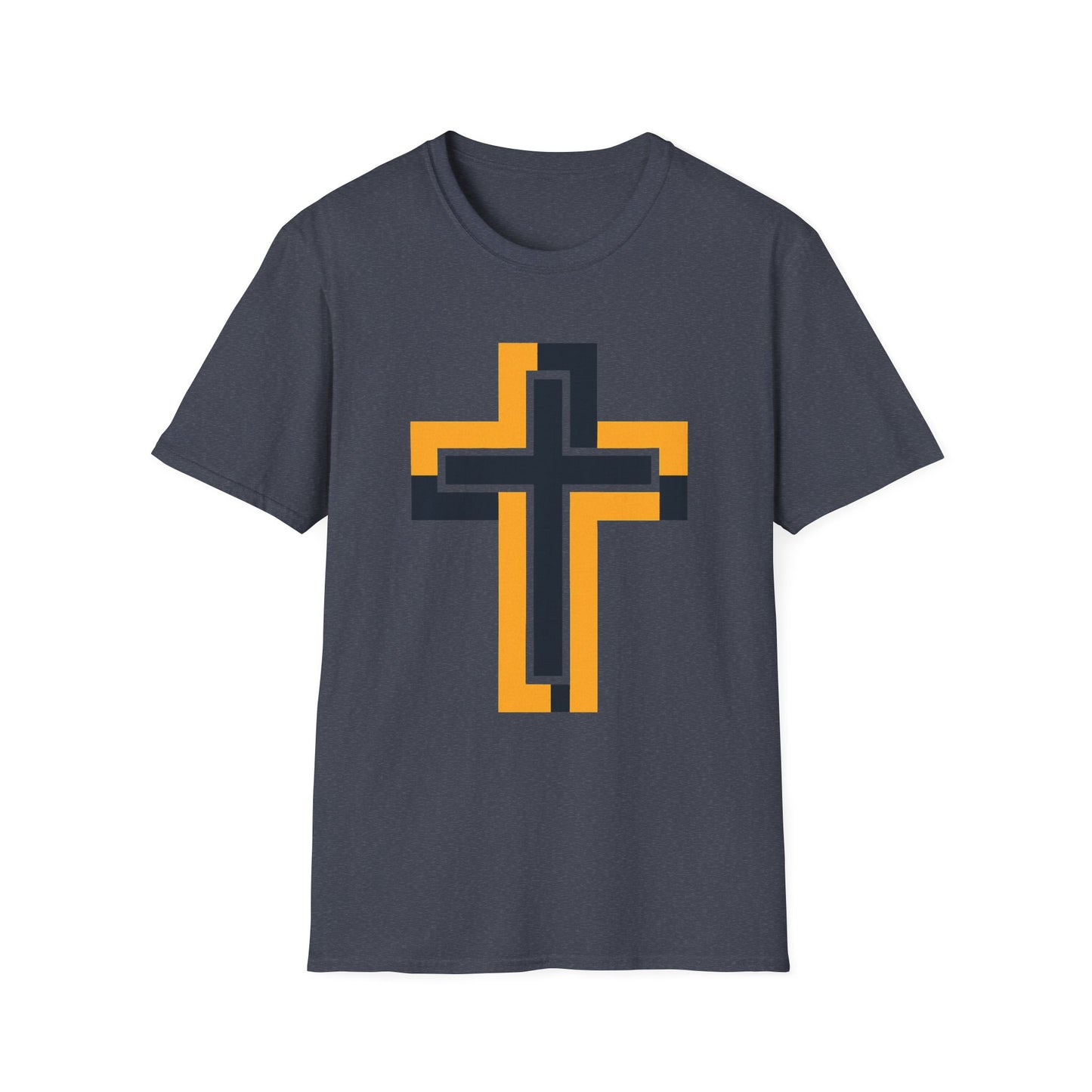 Black & Yellow Cross T-Shirt