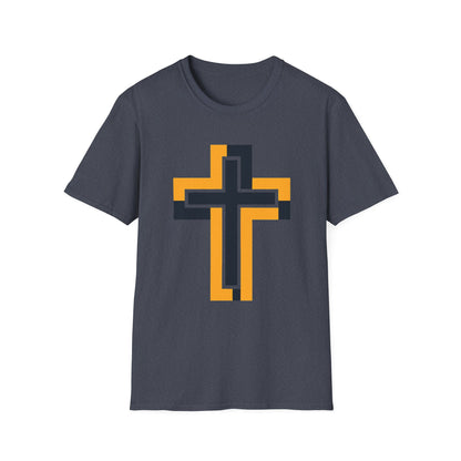 Black & Yellow Cross T-Shirt
