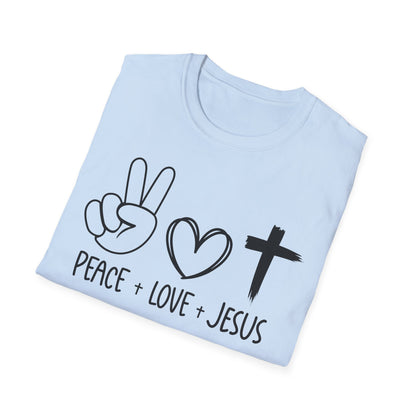 Peace, Love, Jesus T-Shirt