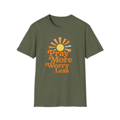 Pray More, Worry Less T-Shirt