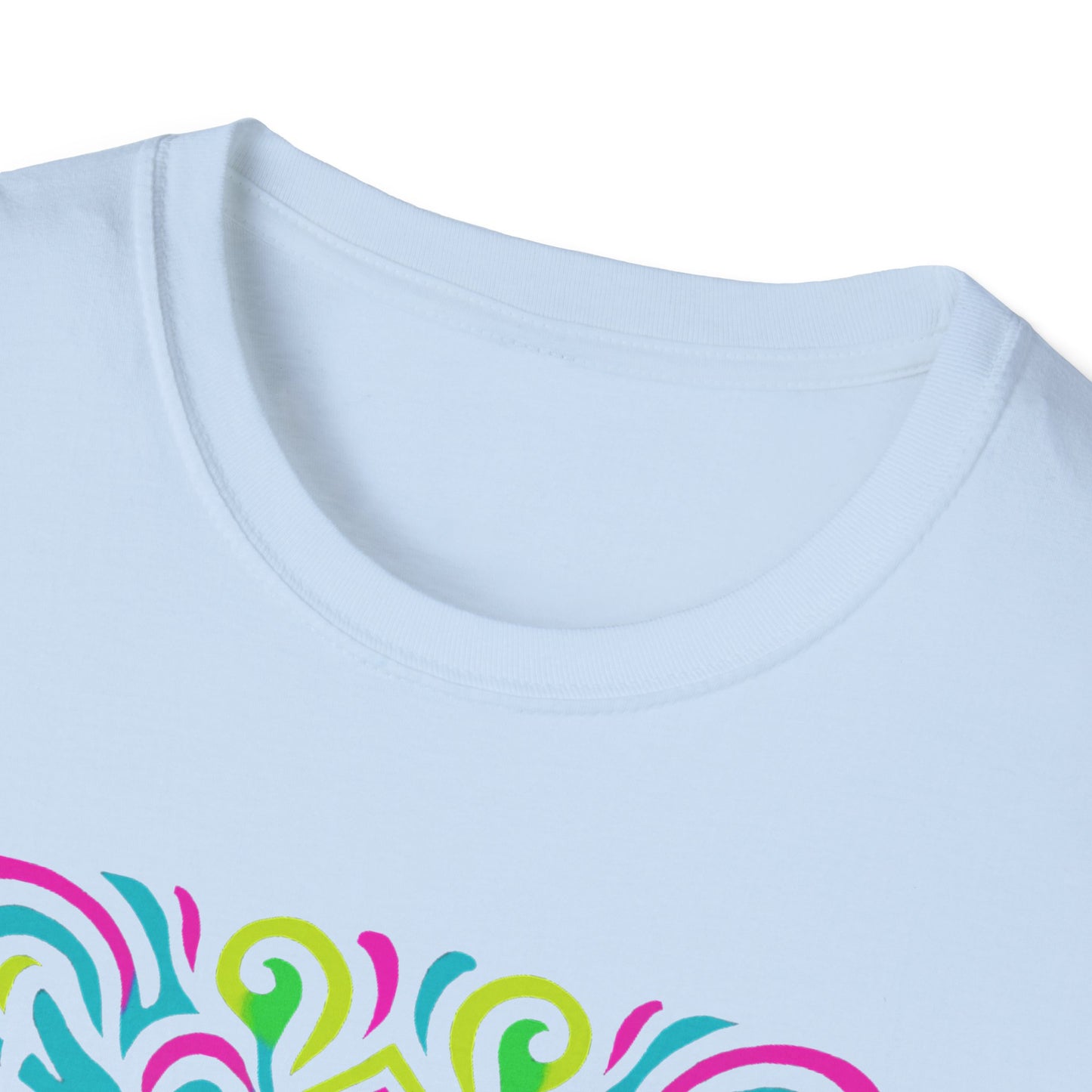 Colorful Cross with Doves T-Shirt