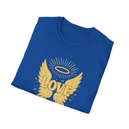 Gold Love with Wings T-Shirt