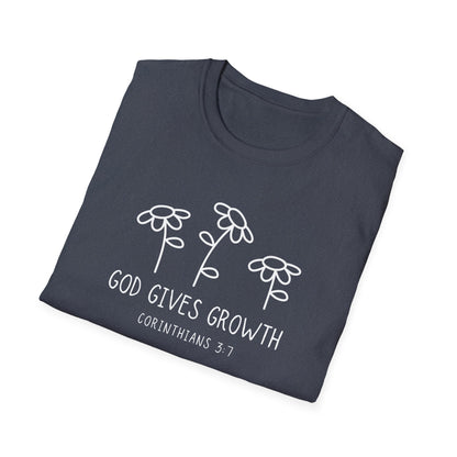 God Gives Growth T-Shirt