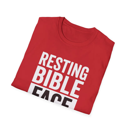 Resting Bible Face T-Shirt