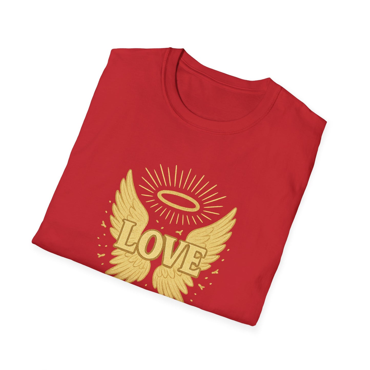 Gold Love with Wings T-Shirt