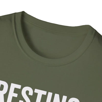 Resting Bible Face T-Shirt