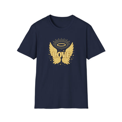 Gold Love with Wings T-Shirt