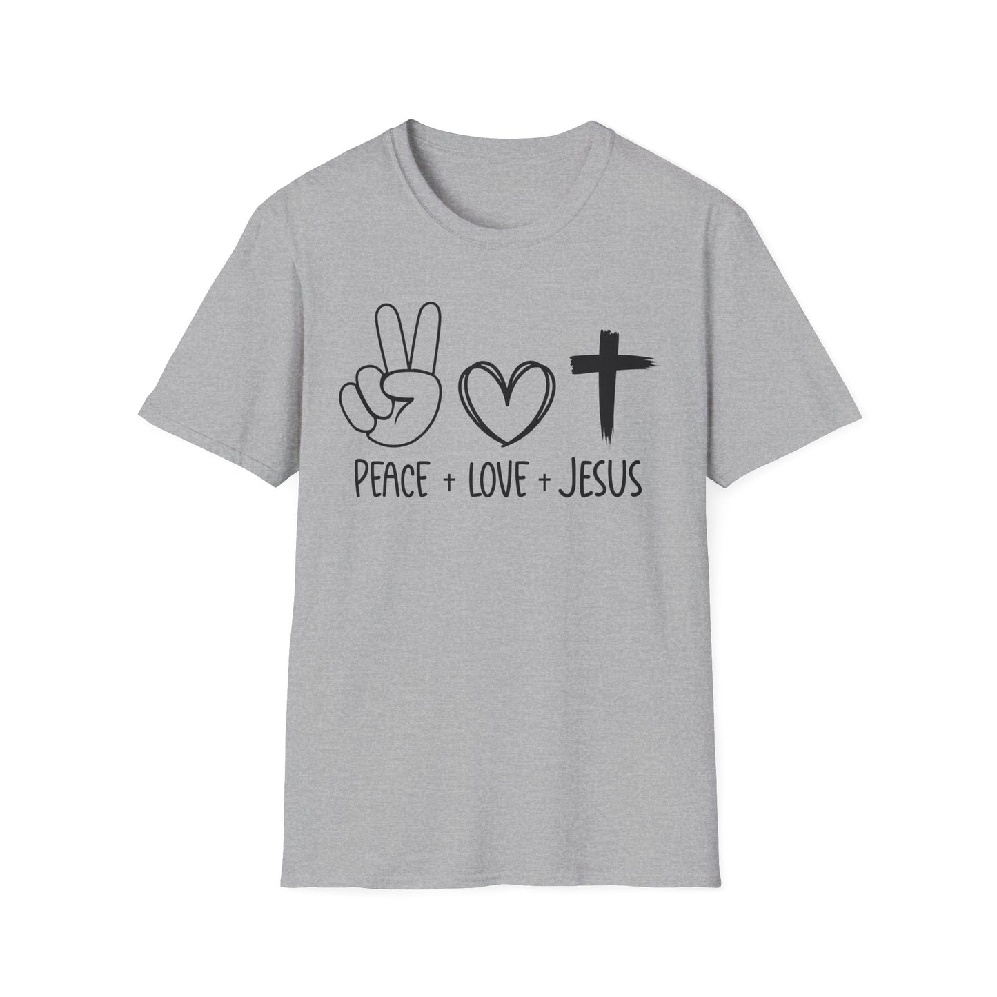 Peace, Love, Jesus T-Shirt