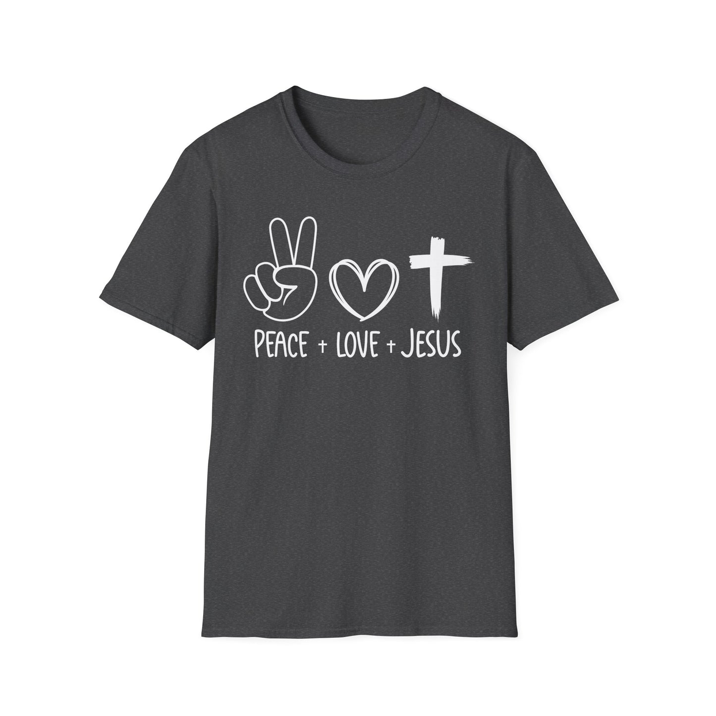 Peace, Love, Jesus T-Shirt