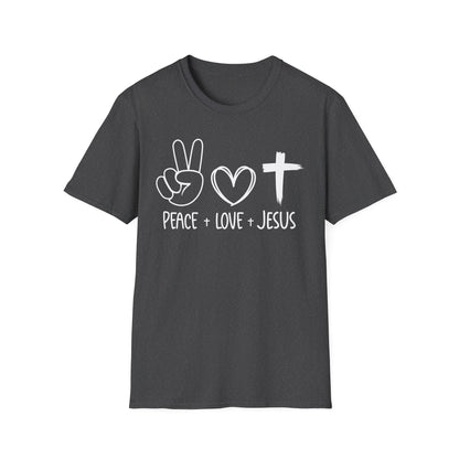 Peace, Love, Jesus T-Shirt