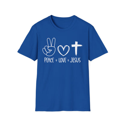 Peace, Love, Jesus T-Shirt