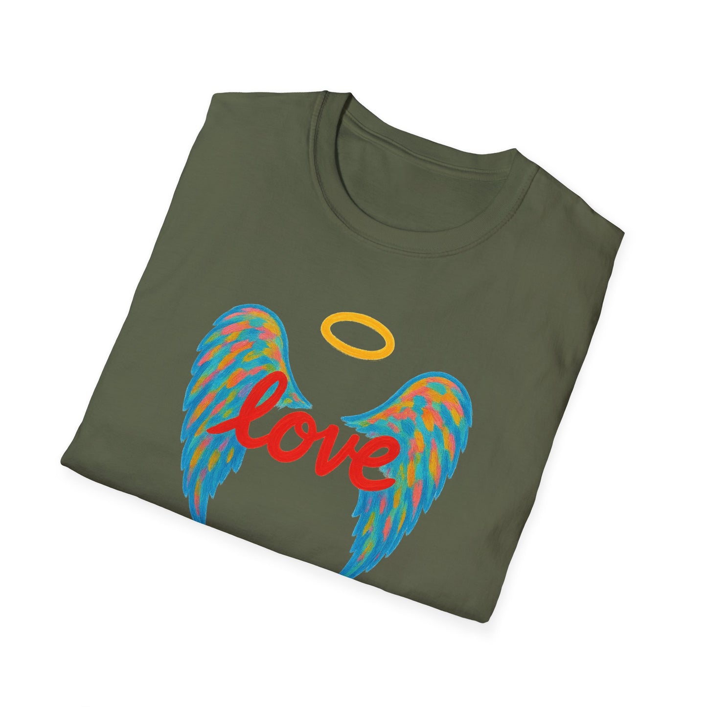 Love with Colorful Wings T-Shirt