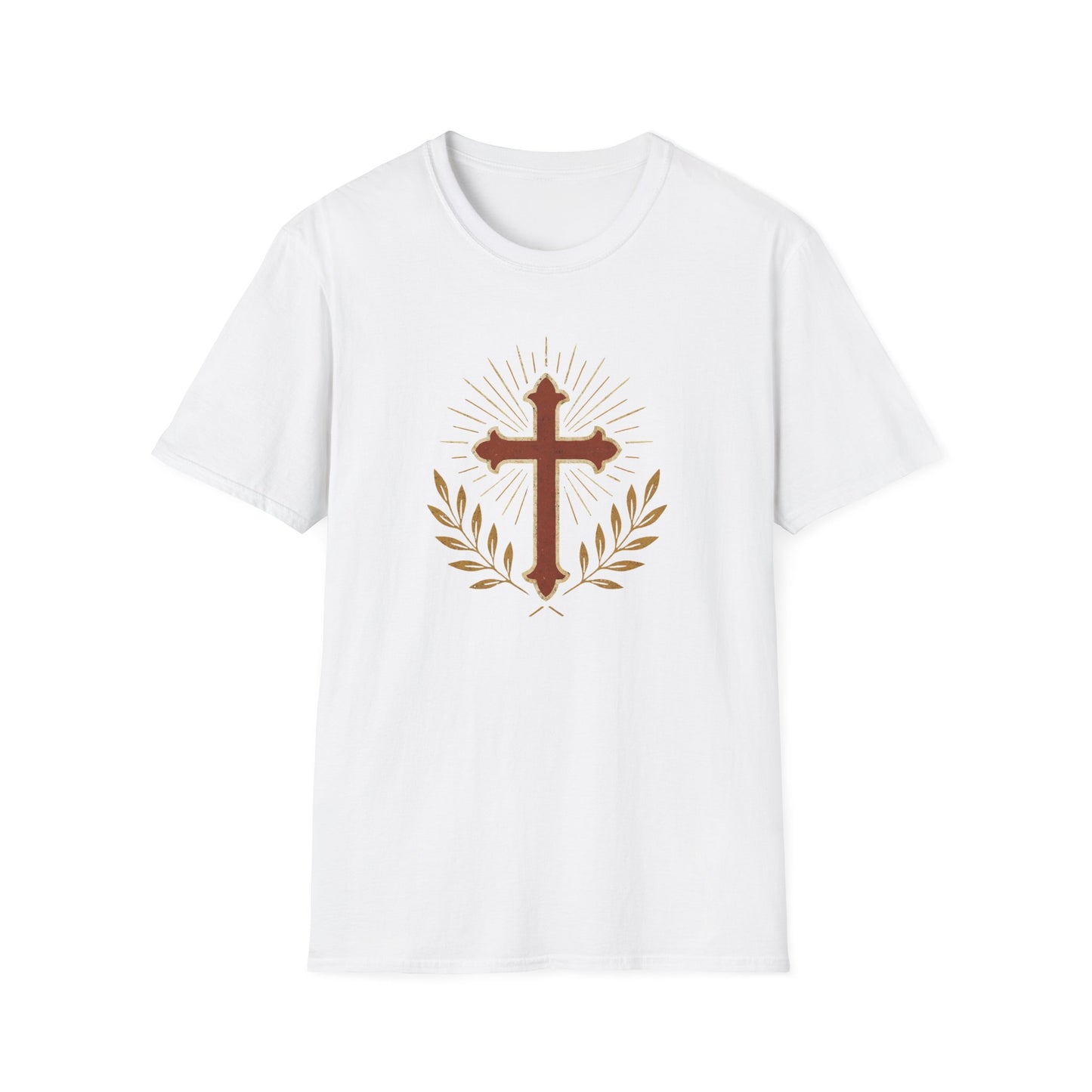 Maroon Cross T-Shirt