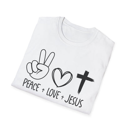 Peace, Love, Jesus T-Shirt
