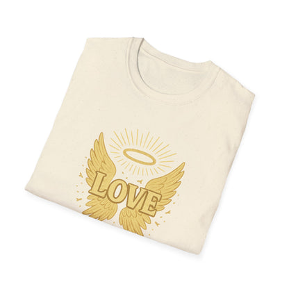 Gold Love with Wings T-Shirt