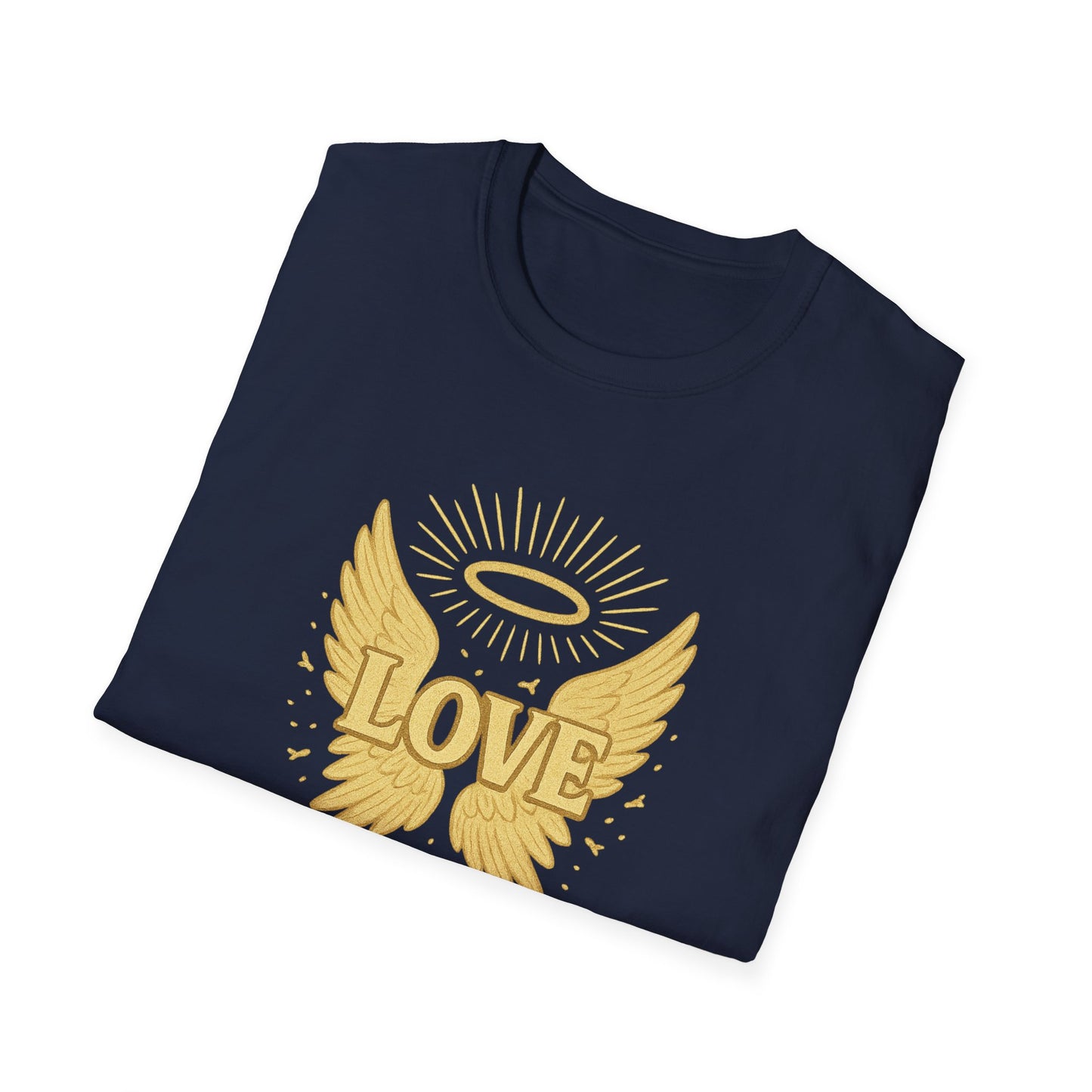 Gold Love with Wings T-Shirt