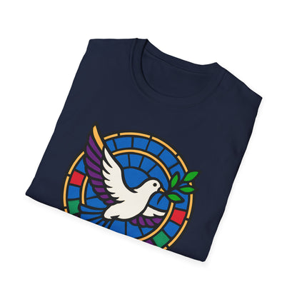 Stained Glass Dove T-Shirt