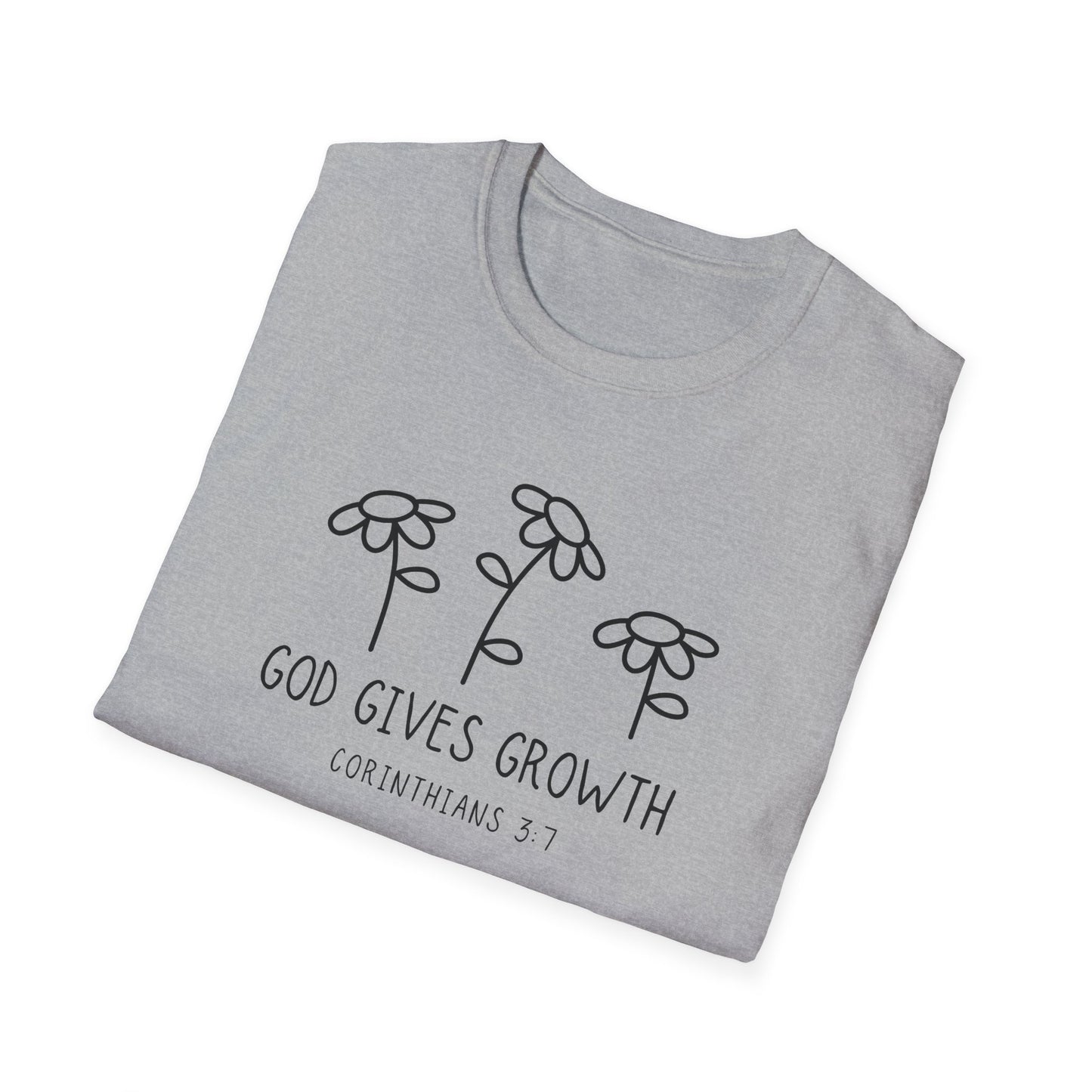 God Gives Growth T-Shirt