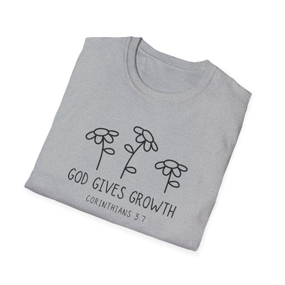 God Gives Growth T-Shirt