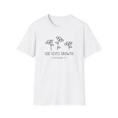 God Gives Growth T-Shirt