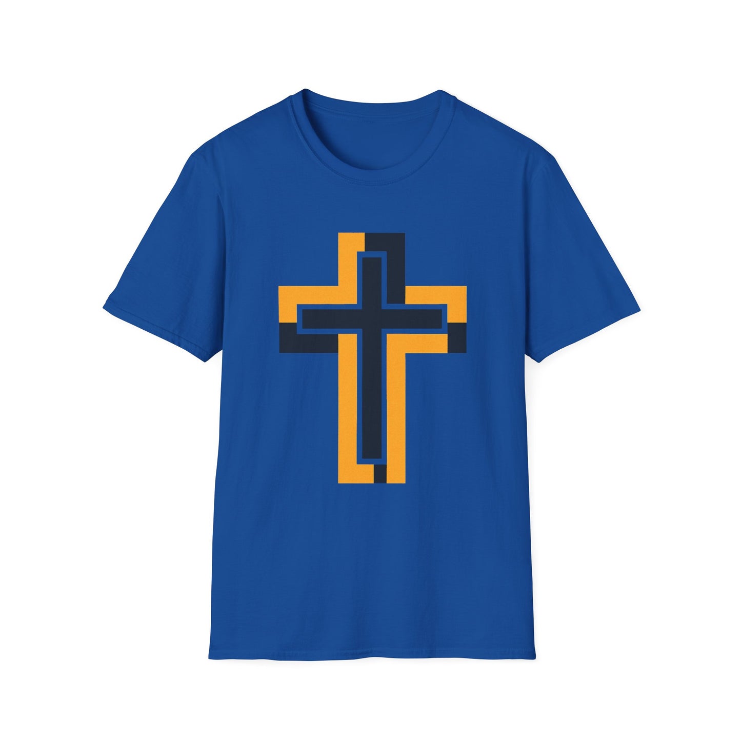 Black & Yellow Cross T-Shirt