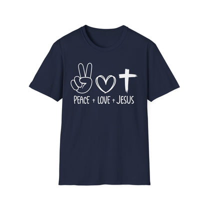 Peace, Love, Jesus T-Shirt