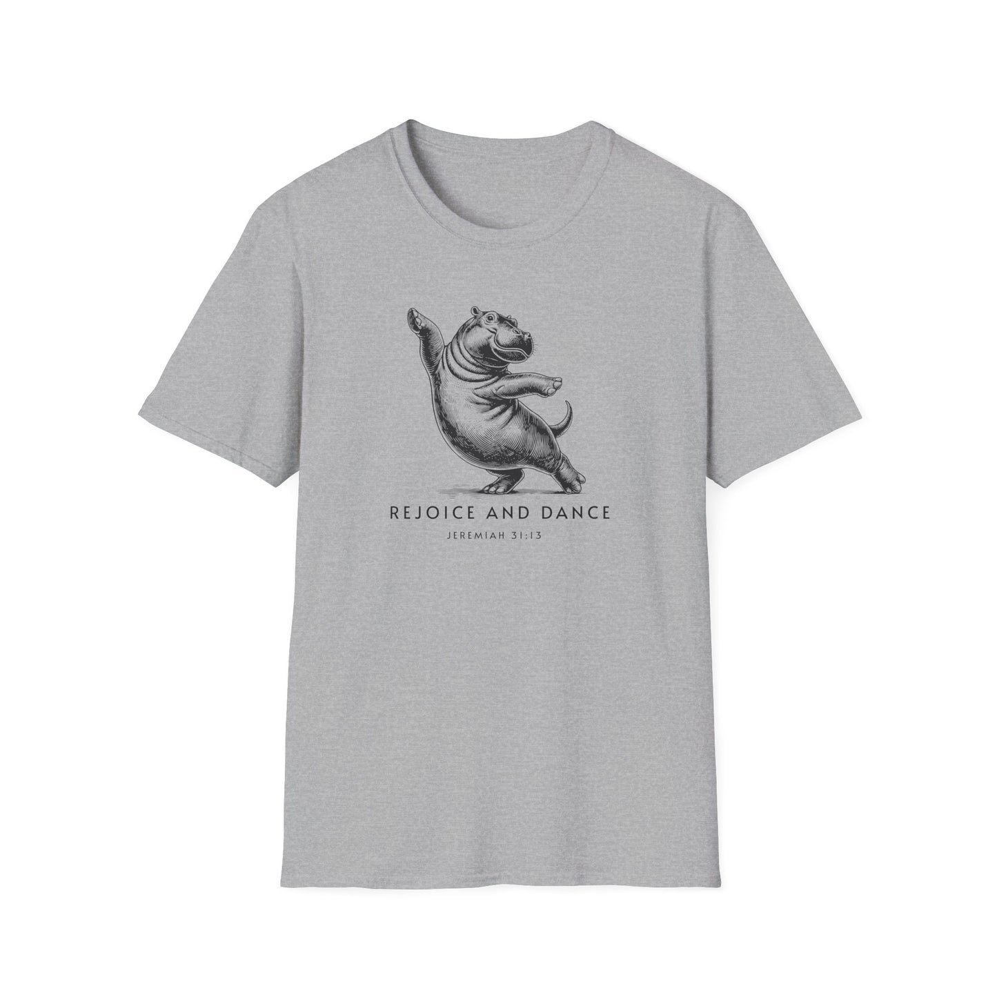 Hippo Rejoice and Dance T-Shirt