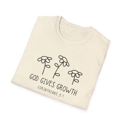 God Gives Growth T-Shirt