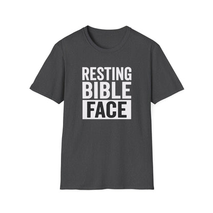 Resting Bible Face T-Shirt