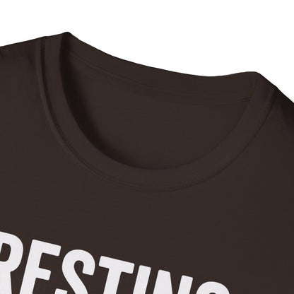 Resting Bible Face T-Shirt