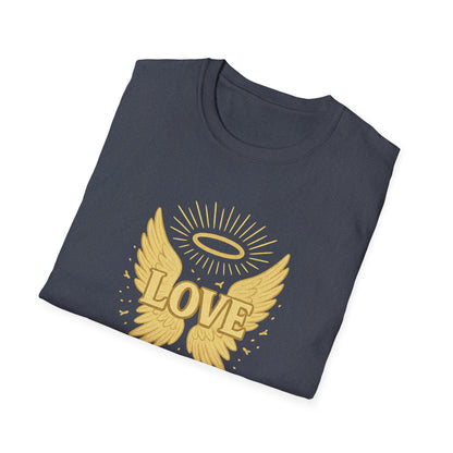 Gold Love with Wings T-Shirt