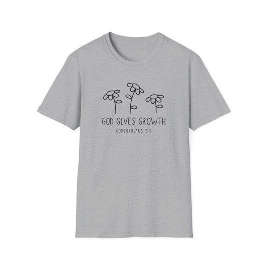 God Gives Growth T-Shirt