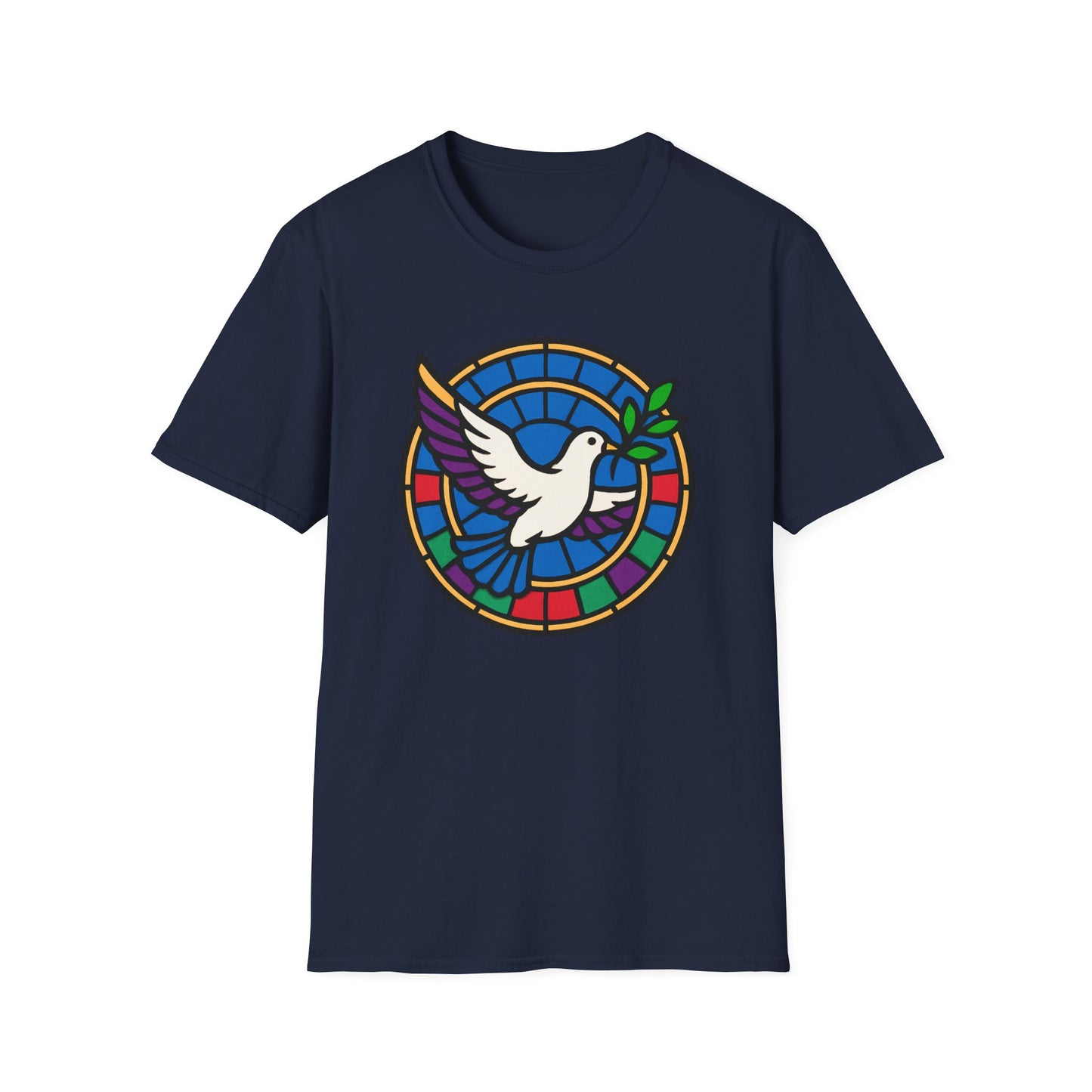 Stained Glass Dove T-Shirt