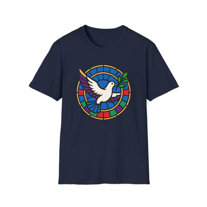 Stained Glass Dove T-Shirt