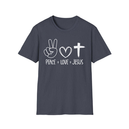 Peace, Love, Jesus T-Shirt