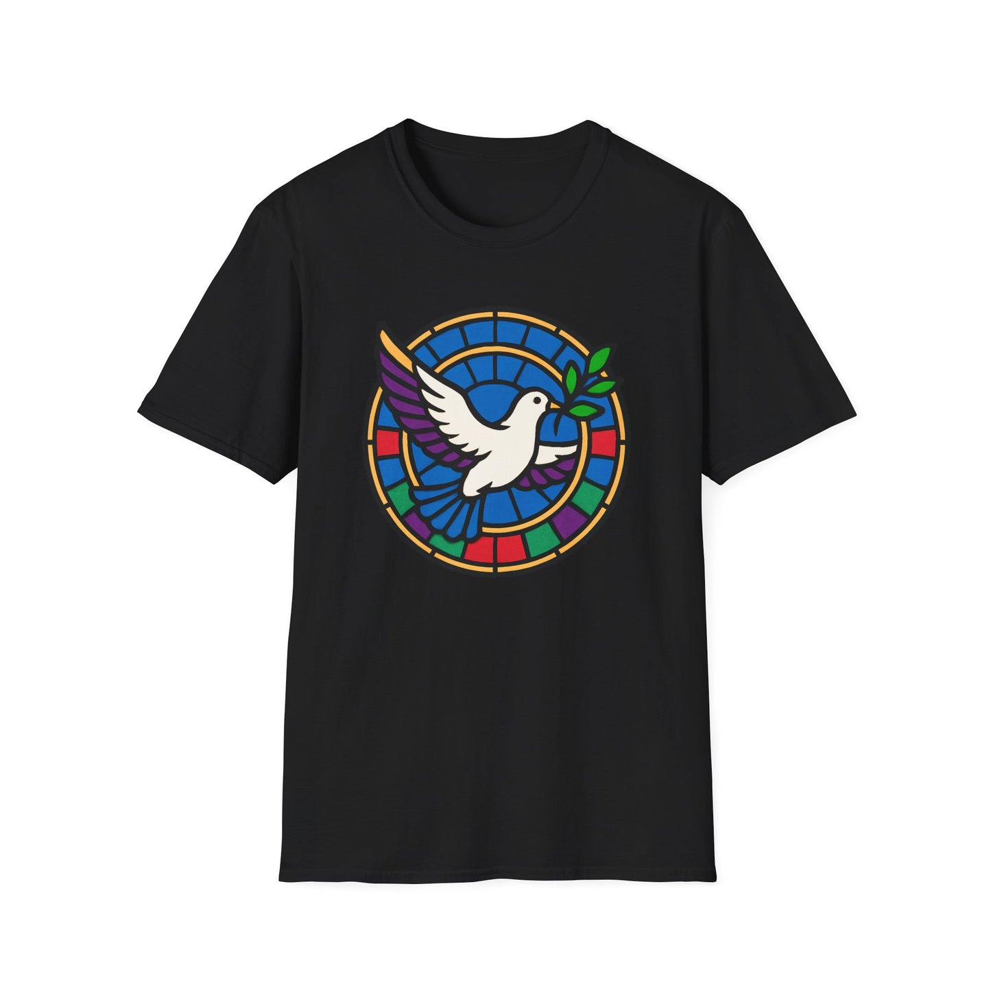 Stained Glass Dove T-Shirt
