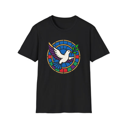 Stained Glass Dove T-Shirt